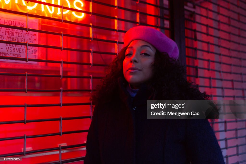 Portrait of a confident Dominican woman