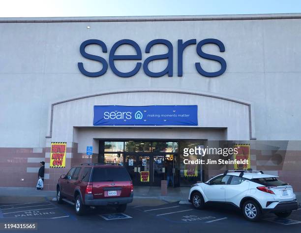 Sears store closes in N. Hollywood, California on December 15, 2019.