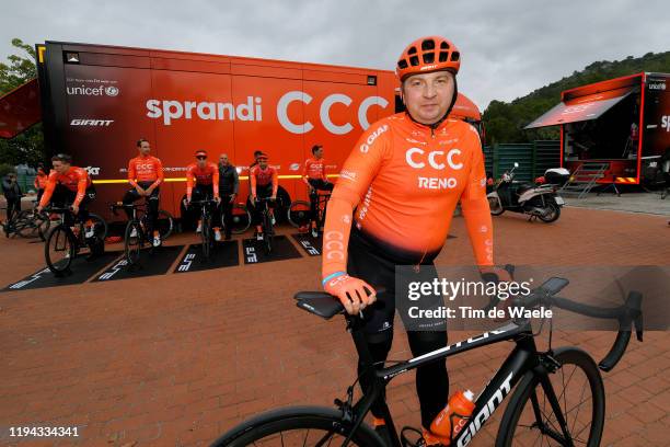 Dariusz Miek of Poland Owner CEO CCC Team / Gijs Van Hoecke of Belgium and CCC Team / Josef Černý of Czech Republic and CCC Team / Nathan Van...