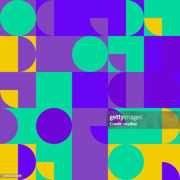 minimalistic geometry abstract vector pattern design - rounded triangle outline stock illustrations