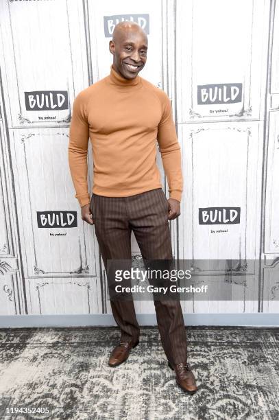 Actor Rob Morgan visits the Build Series to discuss the film “Just Mercy” at Build Studio on December 16, 2019 in New York City.