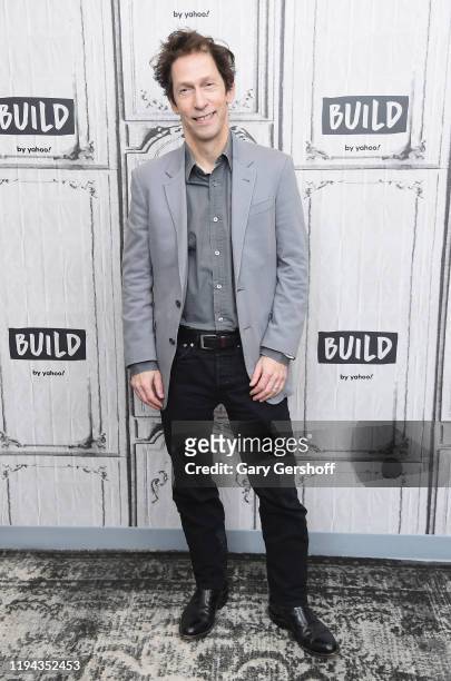 Actor Tim Blake Nelson visits the Build Series to discuss the film “Just Mercy” at Build Studio on December 16, 2019 in New York City.