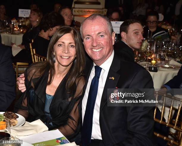 Tammy Murphy and Governor Phil Murphy attend American Friends Of Rabin Medical Center 2019 Gala at The Plaza Hotel on November 11, 2019 in New York...