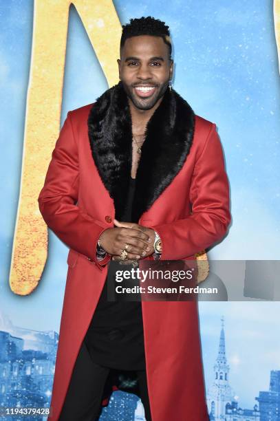 Jason Derulo attends the world premiere of "Cats" at Alice Tully Hall, Lincoln Center on December 16, 2019 in New York City.