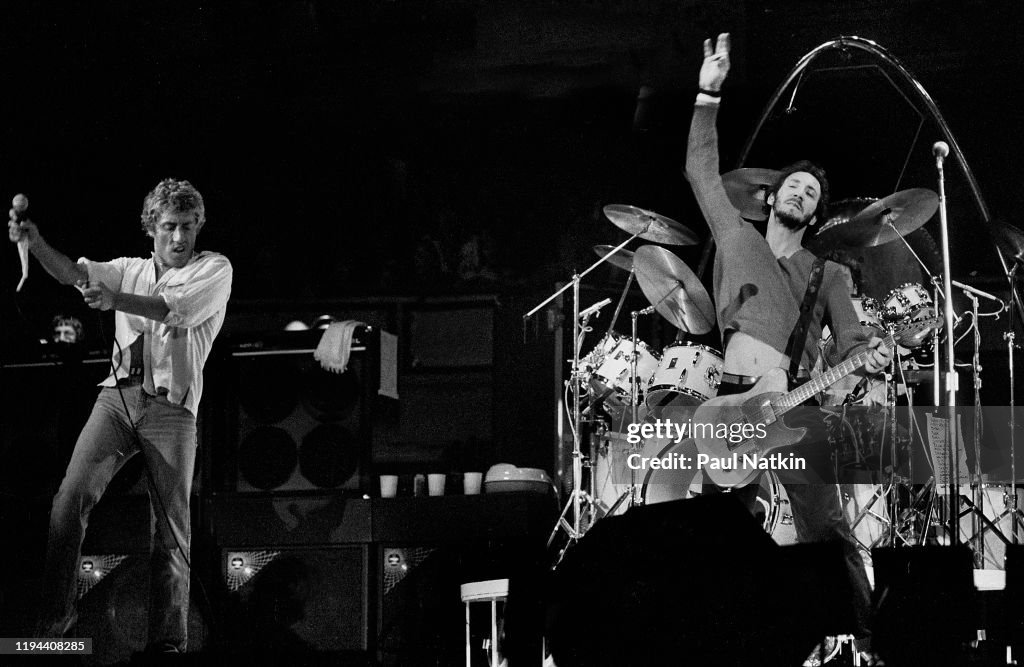 The Who Onstage At The International Amphitheatre
