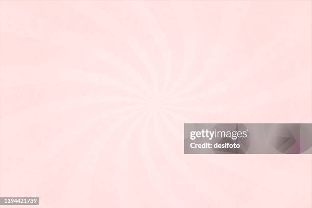 rosa gefärbt verdreht geformte sonnenburst-muster hintergründe - strawberries and cream stock-grafiken, -clipart, -cartoons und -symbole
