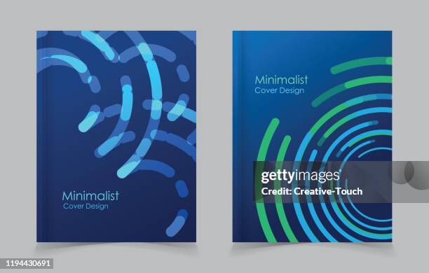minimalist cover design - book cover stock illustrations