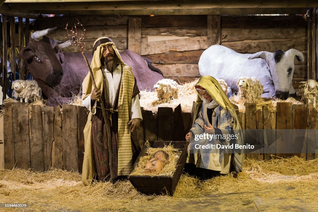 Nativity Escene In El Escorial