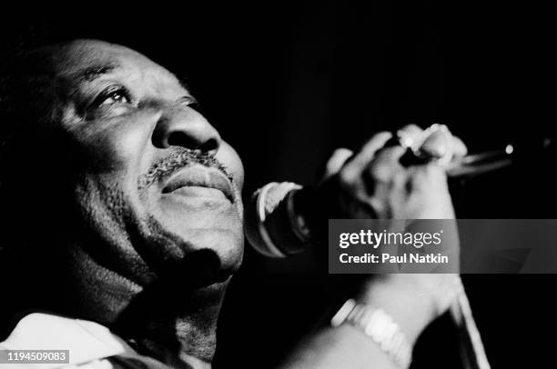 Muddy Waters at Harry Hopes in Cary, IL on August 25,1978.