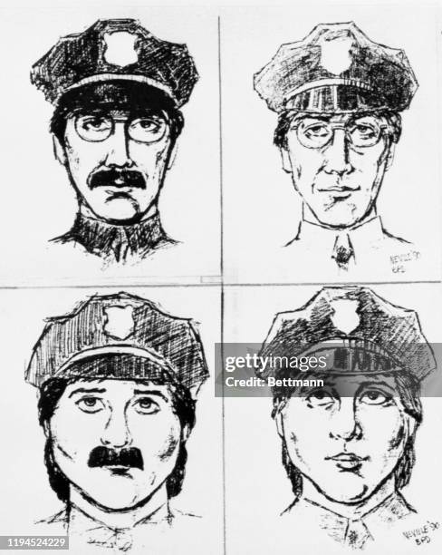 The FBI released sketches of the two men who posed as Boston Police officers and robbed the Isabella Steward Gardner museum of priceless art...