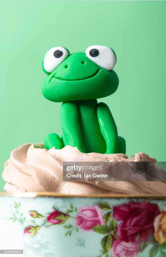 Frog Cupcake