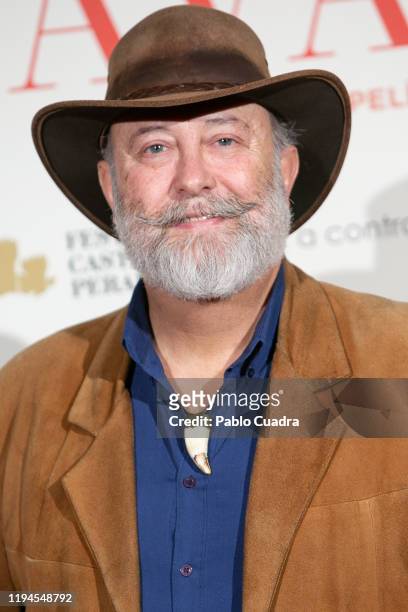 Fernando Lopez Mirones attends 'Pavarotti' premiere at Verdi Cinema on December 17, 2019 in Madrid, Spain.