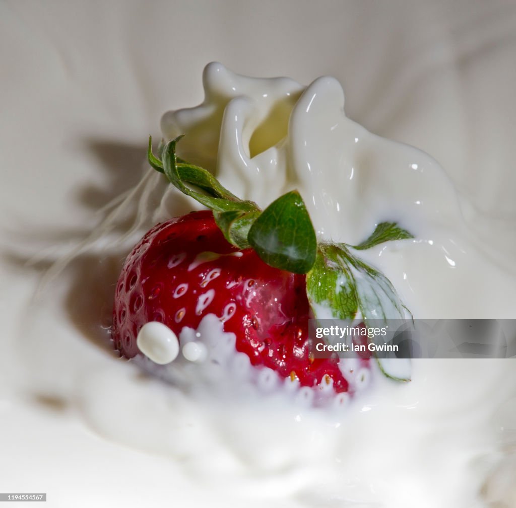 Strawberry in Cream