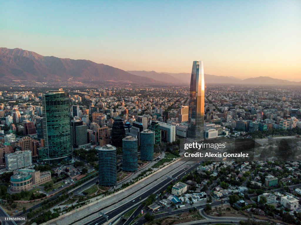 Santiago de Chile Financial District