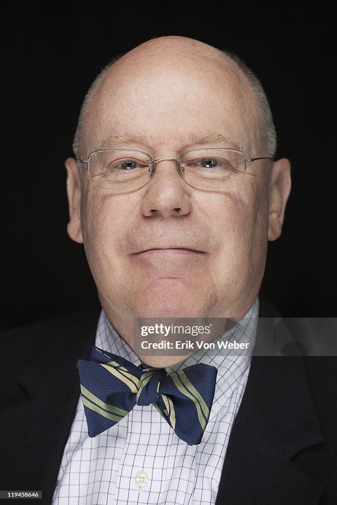 Portrait of adult on black background