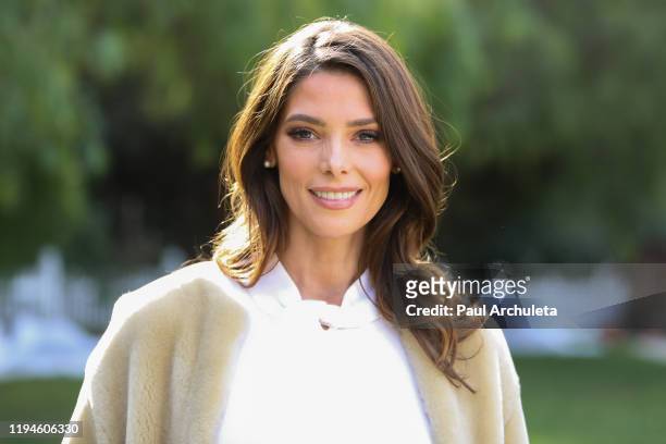 Actress Ashley Greene visits Hallmark Channel's "Home & Family" at Universal Studios Hollywood on December 17, 2019 in Universal City, California.