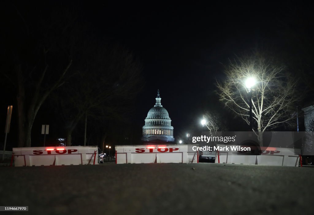 U.S. House Of Representatives Votes On Impeachment Of President Donald Trump