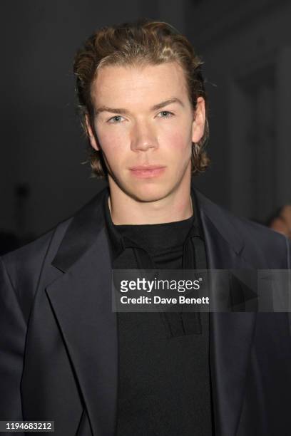Will Poulter attends the Dunhill Menswear Fall/Winter 2020-2021 show as part of Paris Fashion Week on January 19, 2020 in Paris, France.