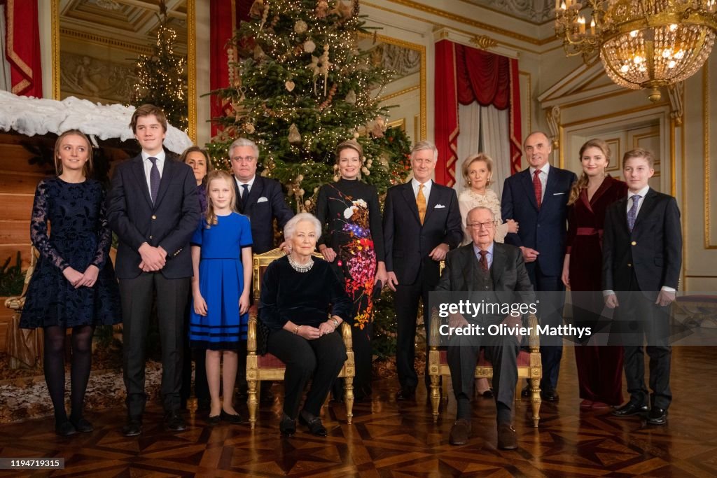 Belgian Royal Family Attends Christmas Concert At Royal Palace In Brussels