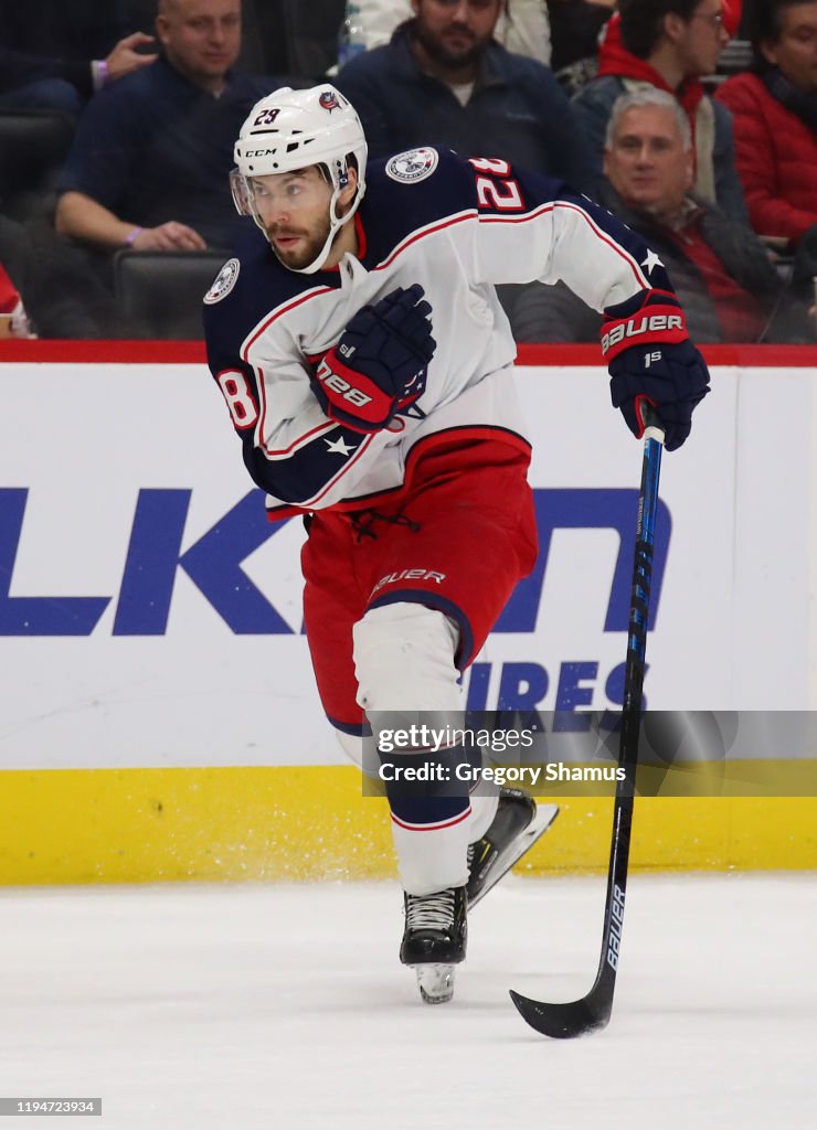 Columbus Blue Jackets v Detroit Red Wings