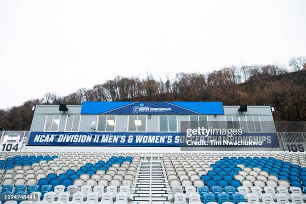 General view of Highmark Stadium during the Division II Women's Soccer Championship heldon December 14, 2019 in Pittsburgh, Pennsylvania. Grand...