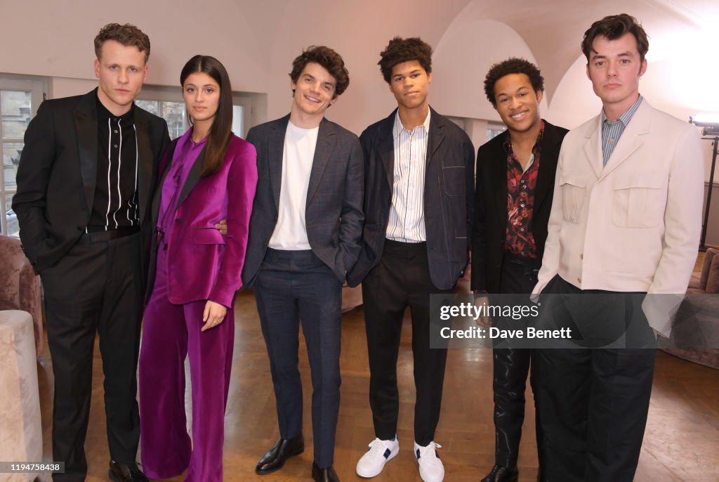 Josh Dylan wearing Paul Smith, Anya Chalotra wearing Paul Smith