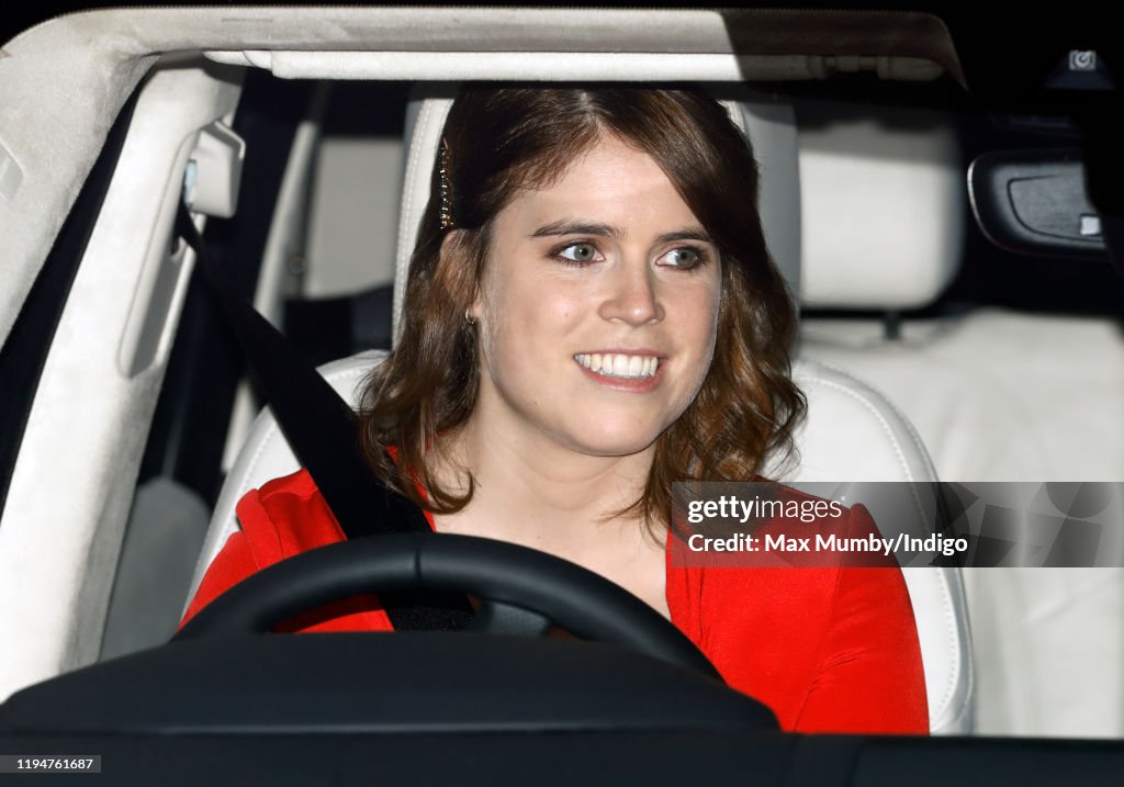 Royal Family Attend Christmas Lunch At Buckingham Palace