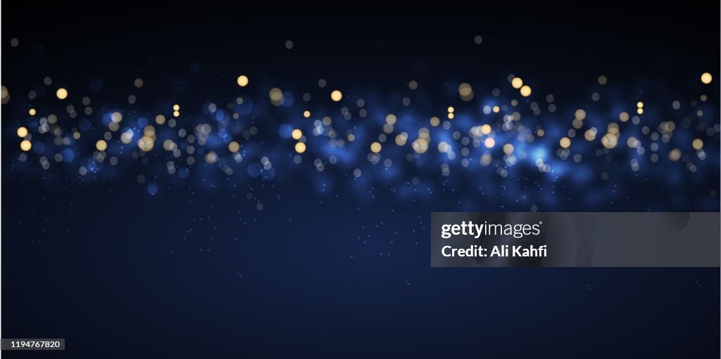 Abstract Blurred Bokeh Light Background