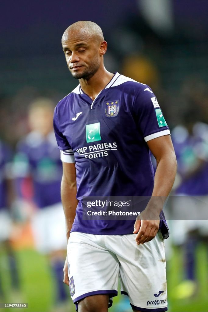 Vincent Kompany defender of Anderlecht during the Jupiler Pro