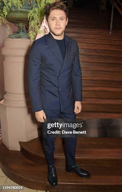 Niall Horan wearing Paul Smith attends an intimate dinner in celebration of 50 years of Paul Smith at Le Trianon on January 19, 2020 in Paris, France.