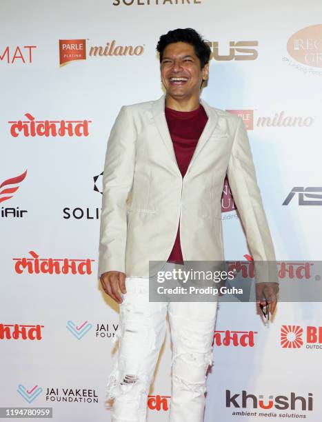 Playback singer Shaan attends the Lokmat Most Styylis Awards 2019 on December 18, 2019 in Mumbai, India (Photo by Prodip Guha/Getty Images