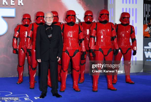Ian McDiarmid attends the "Star Wars: The Rise of Skywalker" European Premiere at Cineworld Leicester Square on December 18, 2019 in London, England.