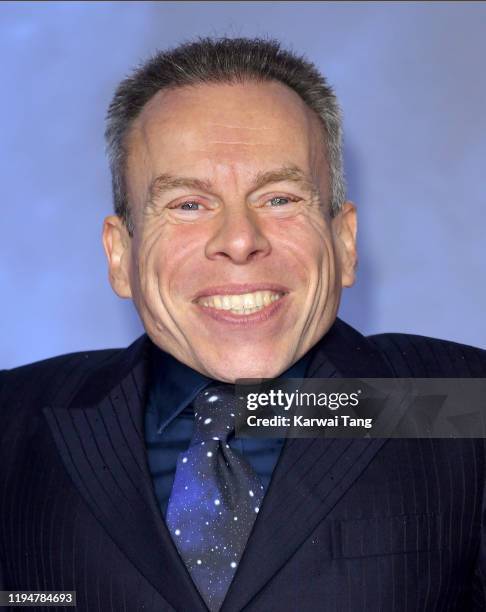 Warwick Davies attends the "Star Wars: The Rise of Skywalker" European Premiere at Cineworld Leicester Square on December 18, 2019 in London, England.