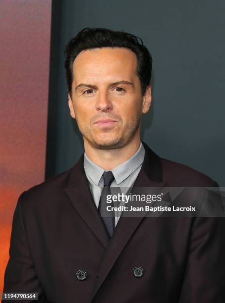 Actor Andrew Scott attends the premiere of Universal Pictures' "1917" at TCL Chinese Theatre on December 18, 2019 in Hollywood, California.