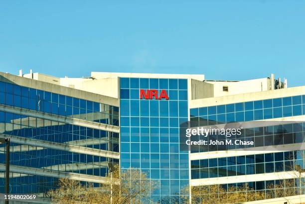 national rifle association (nra) headquarters - nra headquarters stock pictures, royalty-free photos & images