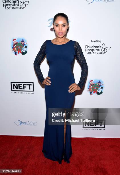 Stiviano attends the 4th annual Holiday Gala to benefit Children's Hospital Los Angeles at The Study on December 18, 2019 in Hollywood, California.