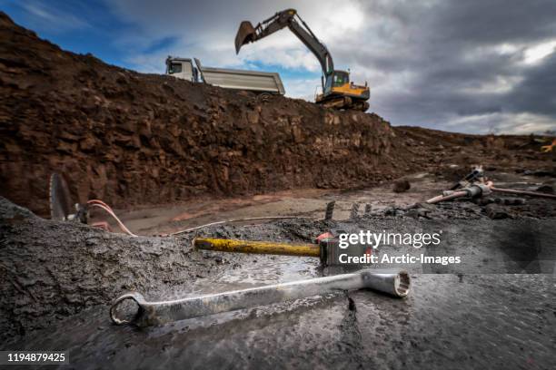 construction site, - mining exploration stock pictures, royalty-free photos & images