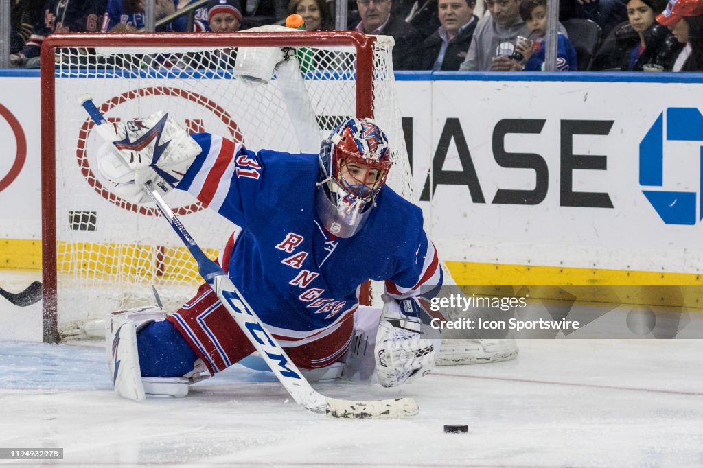 NHL: JAN 19 Blue Jackets at Rangers