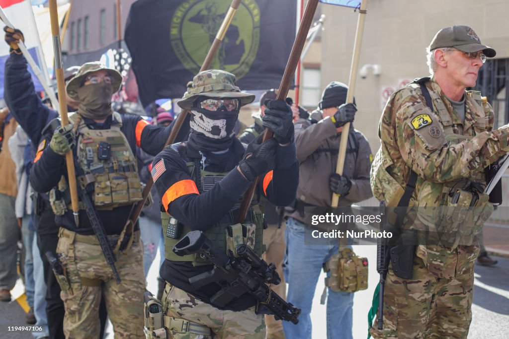 2nd Amendment Rally In Richmond Virginia