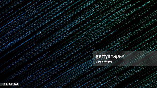 lines of particles spread out in a row - com fotografías e imágenes de stock