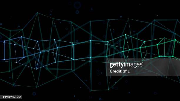 three-dimensional dotted line space - point scoring stock pictures, royalty-free photos & images