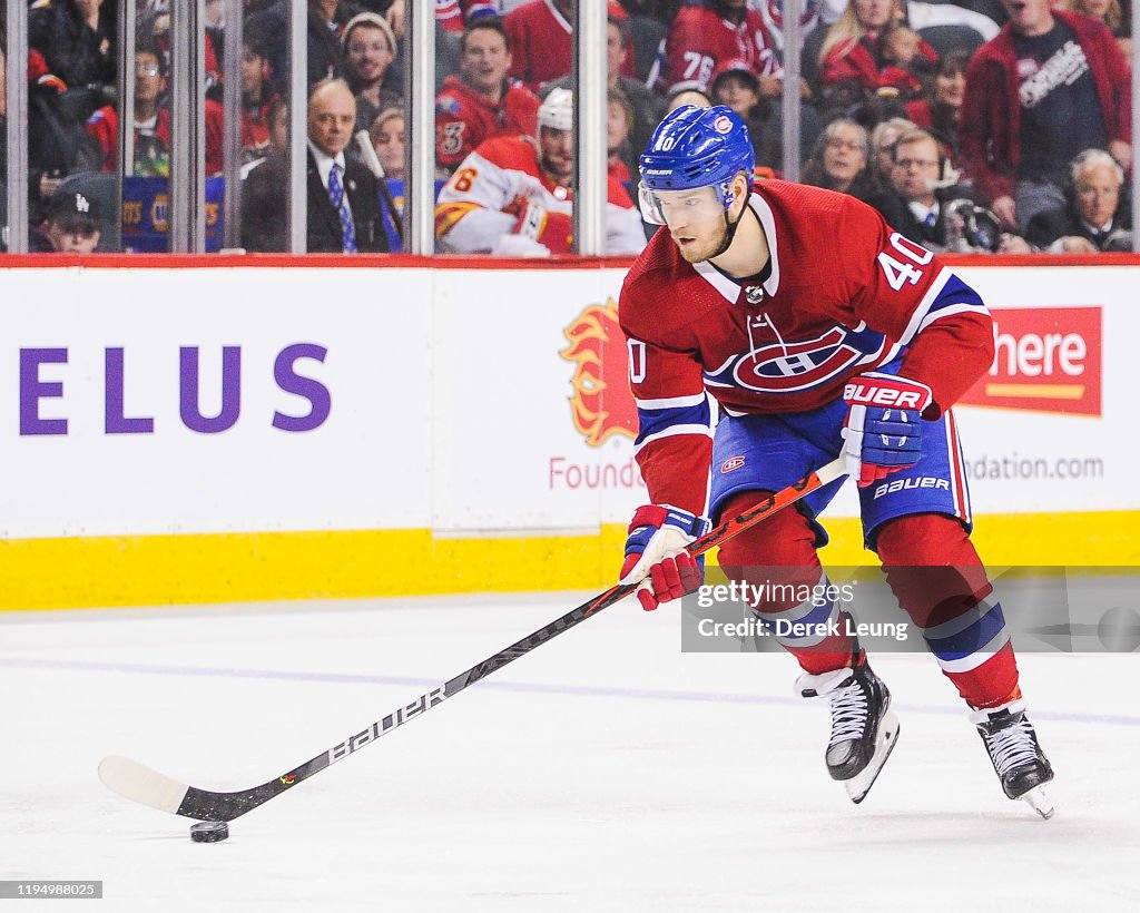 Montreal Canadiens v Calgary Flames