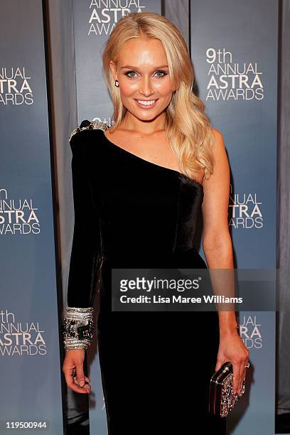 Lee Furlong arrives at the 9th Annual Astra Awards on July 21, 2011 in Sydney, Australia.