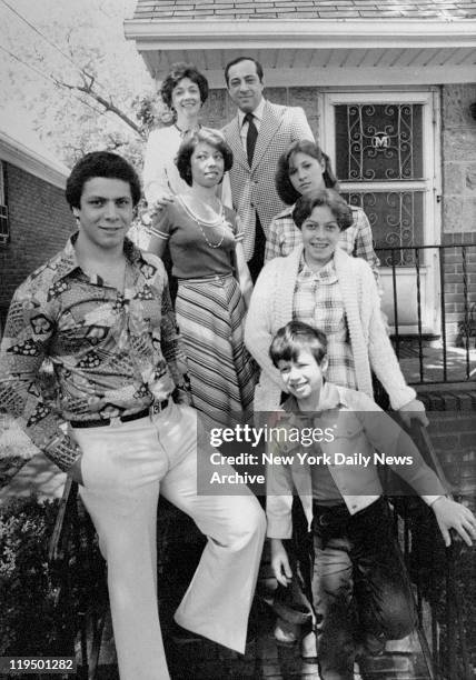 Mario Cuomo with his family.