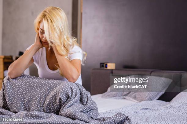 a stressful morning - winter blues stock pictures, royalty-free photos & images