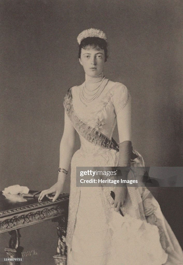 Portrait Of Grand Duchess Anastasia Mikhailovna Of Russia (1860-1922)