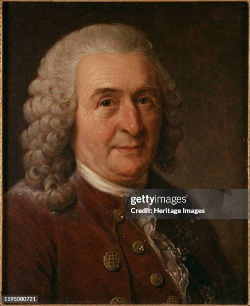 Portrait of Carl Linnaeus , 1827. Found in the Collection of Nationalmuseum Stockholm. Artist Sandberg, Johan Gustaf .