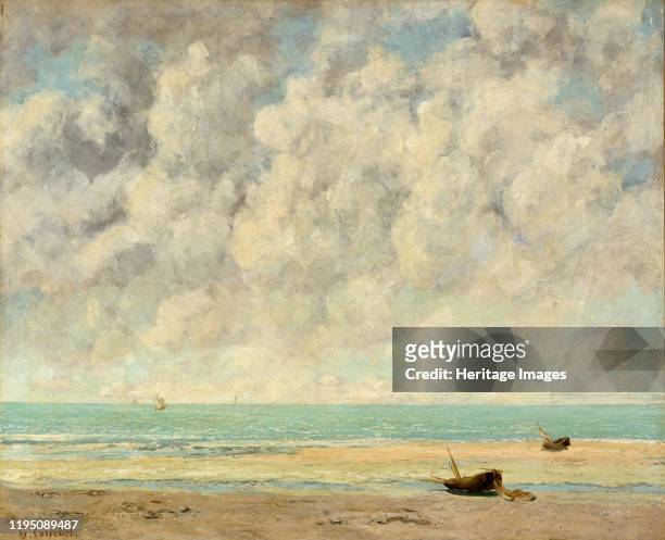 The Calm Sea, 1869. Artist Gustave Courbet.