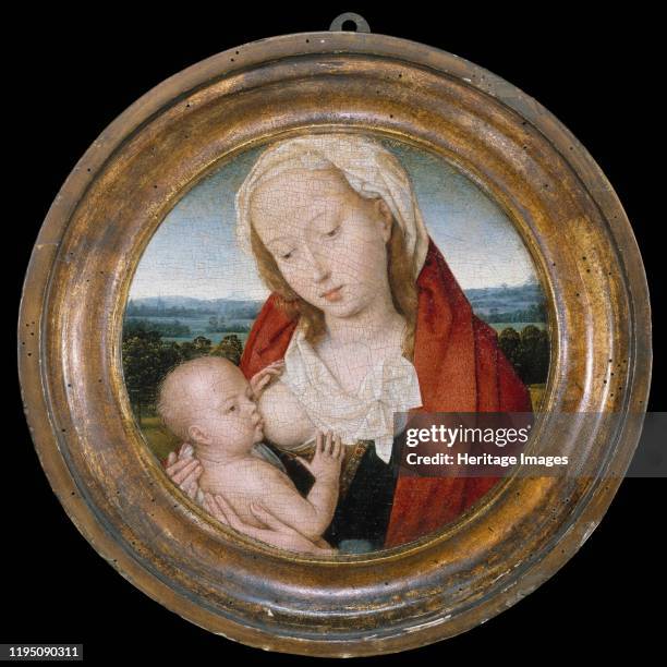 Virgin and Child, circa 1475-80. Artist Hans Memling.