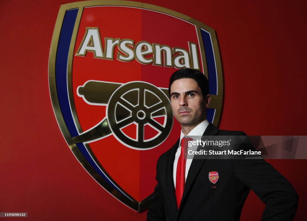 New Arsenal New Head Coach Mikel Arteta Visits the Emirates Stadium